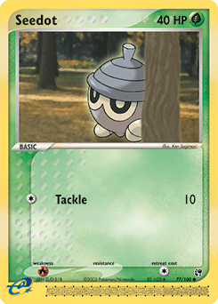 Seedot Sandstorm card