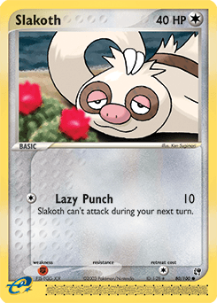 Slakoth Sandstorm card