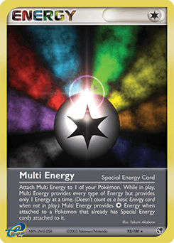 Multi Energy Sandstorm card