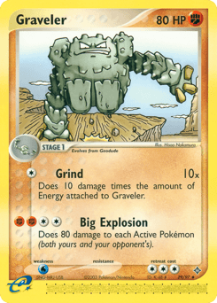 Graveler Dragon card