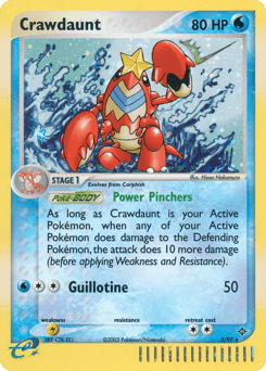 Crawdaunt Dragon card