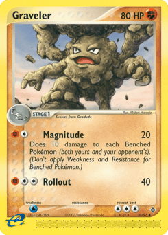 Graveler Dragon card