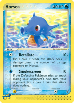 2003 Dragon Horsea #33