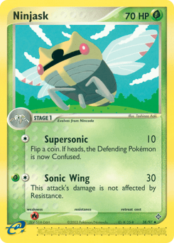 Ninjask Dragon card