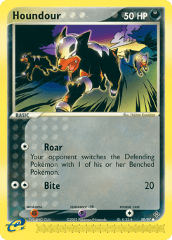 2003 Dragon Houndour #59