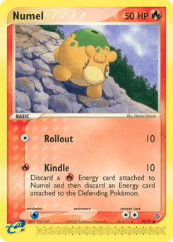 2003 Dragon Numel #70