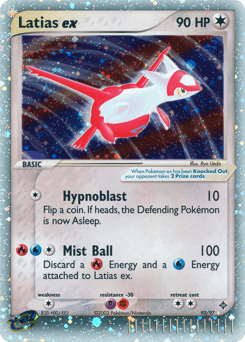 Latias ex Dragon card