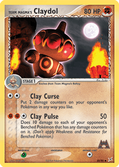 Team Magma's Claydol Team Magma vs Team Aqua card