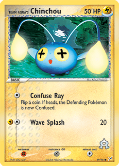 2004 Team Magma vs Team Aqua Team Aqua's Chinchou #49