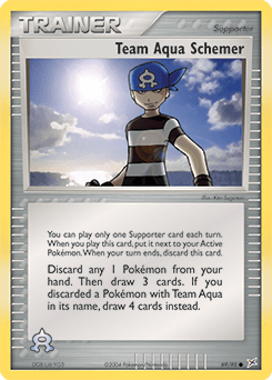 2004 Team Magma vs Team Aqua Team Aqua Schemer #69