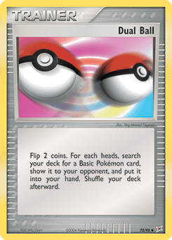 Dual Ball Team Magma vs Team Aqua card