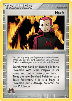2004 Team Magma vs Team Aqua Maxie #73
