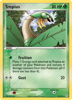 Tropius Hidden Legends card