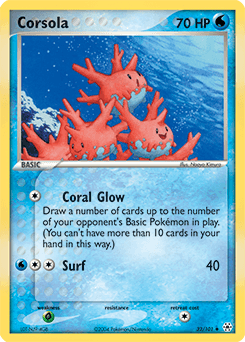 Corsola Hidden Legends card
