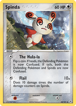 Spinda Hidden Legends card