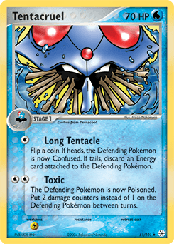 Tentacruel Hidden Legends card