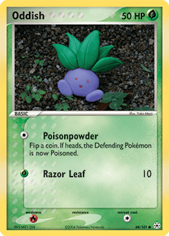 2004 Hidden Legends Oddish #68