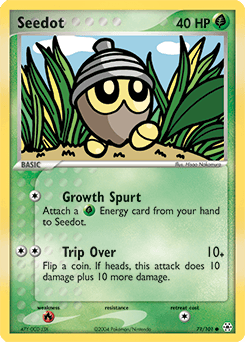 Seedot Hidden Legends card