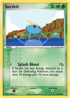 Surskit Hidden Legends card