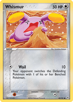 Whismur Hidden Legends card
