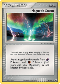 2004 Hidden Legends Magnetic Storm #91