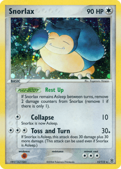 Snorlax FireRed & LeafGreen card