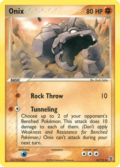 Onix FireRed & LeafGreen card