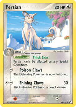 Persian FireRed & LeafGreen card