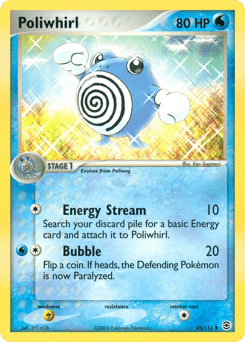 Poliwhirl FireRed & LeafGreen card