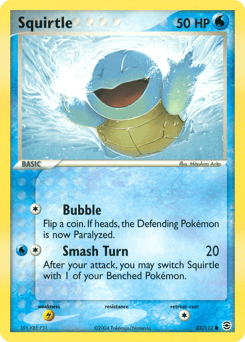 2004 FireRed & LeafGreen Squirtle #83