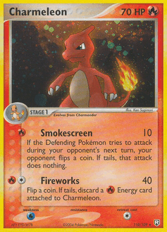 Charmeleon Team Rocket Returns card