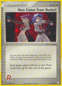 Here Comes Team Rocket! Team Rocket Returns card