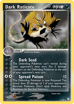 Dark Raticate Team Rocket Returns card