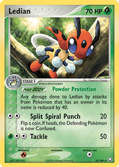 Ledian Team Rocket Returns card