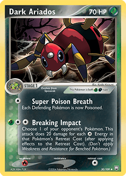 2004 Team Rocket Returns Dark Ariados #30