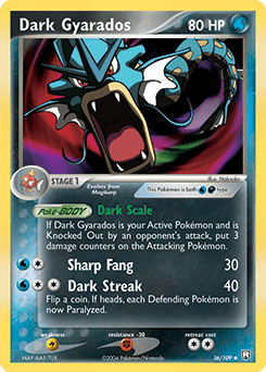 Dark Gyarados Team Rocket Returns card