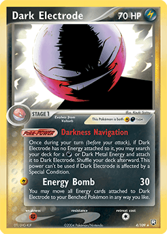 Dark Electrode Team Rocket Returns card