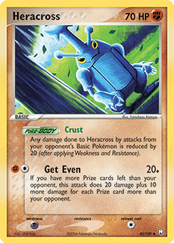 Heracross Team Rocket Returns card