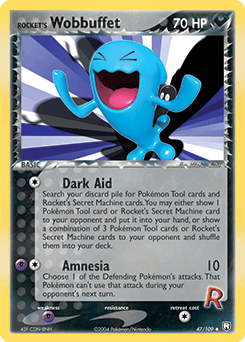 2004 Team Rocket Returns Rocket's Wobbuffet #47