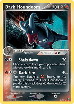 Dark Houndoom Team Rocket Returns card