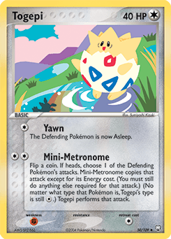 2004 Team Rocket Returns Togepi #50