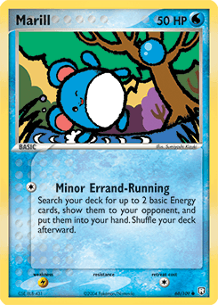 Marill Team Rocket Returns card