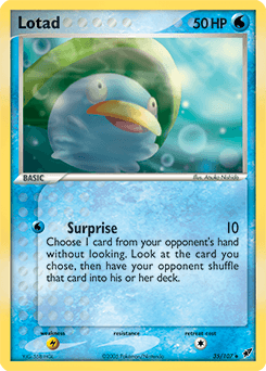 Lotad Deoxys card