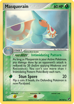 Masquerain Deoxys card