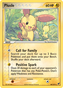2005 Deoxys Plusle #44
