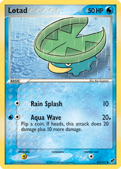 Lotad Deoxys card