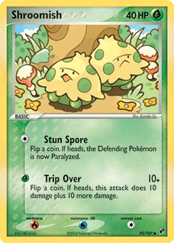 Shroomish Deoxys card
