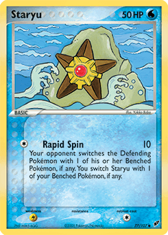 Staryu Deoxys card