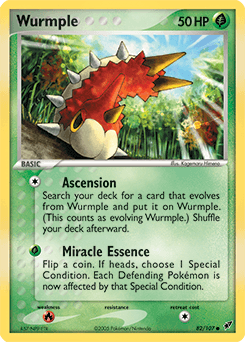 Wurmple Deoxys card