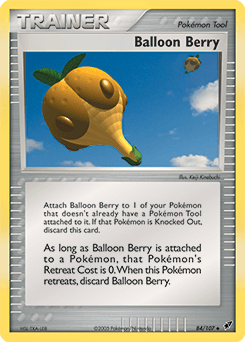 Balloon Berry Deoxys card